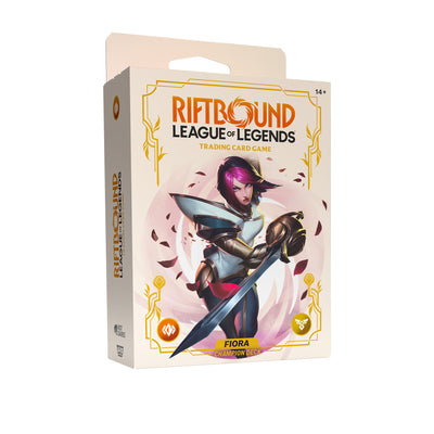 Riftbound - League of Legends TCG: SpiritForged Champion Deck Fiora Display