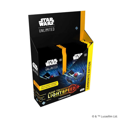Star Wars: Unlimited - Jump to Lightspeed Carbonite Booster Display