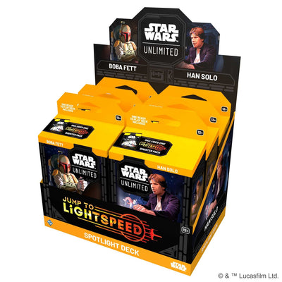 Star Wars: Unlimited - Jump to Lightspeed 2-Player Starter Display (6 decks)