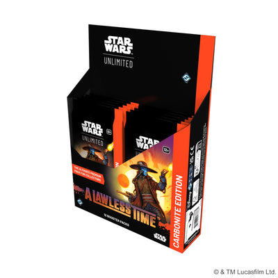 Star Wars: Unlimited - A Lawless Time Carbonite Booster Display