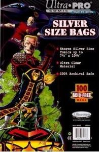 Ultra Pro Comic: Bags - Silver 100CT