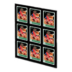 Ultra Pro One Touch 35 Point Black Border 9 Card Holder UV