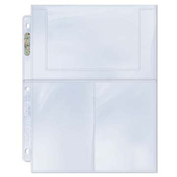 Ultra Pro: 3-Pocket 4 x 6-Inch Photos Platinum Pages 100CT