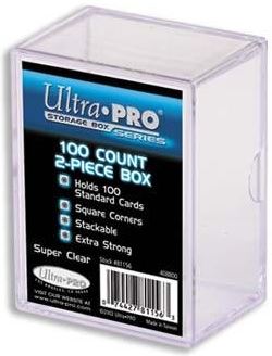 Ultra Pro: 2-Piece Storage Box 100CT