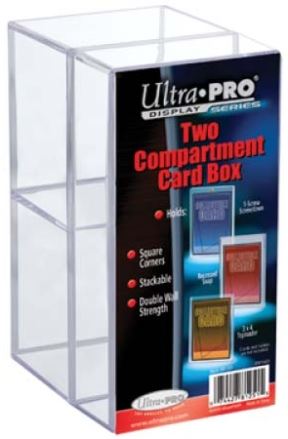 Ultra Pro: 2-Compartment Storage Box