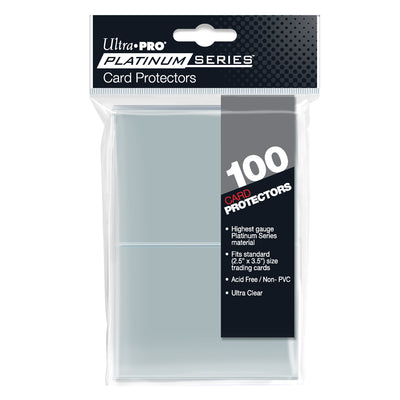 Ultra Pro Soft Sleeves Platinum Series 100 Count Pack