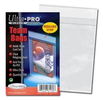 Ultra Pro: Resealable Team Bags 100CT