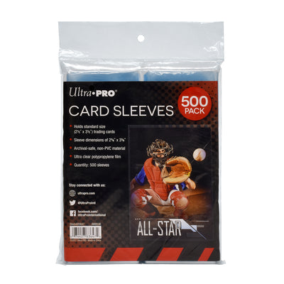 Ultra Pro Sleeves: Standard Soft (Penny Sleeves) 500CT