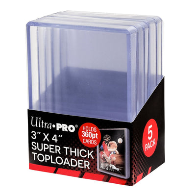 Ultra Pro: Standard 3 x 4-Inch 360PT Top Loader