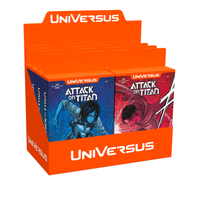 UniVersus CCG: Attack on Titan - Battle for Humanity 2-Player Clash Decks