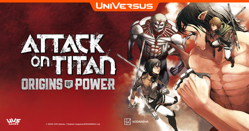 UniVersus CCG: Attack on Titan - Origins of Power Event Kit