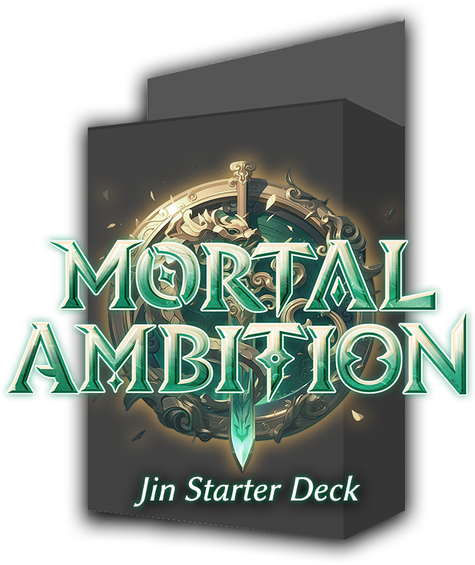 Grand Archive TCG: Jin Starter Deck Display