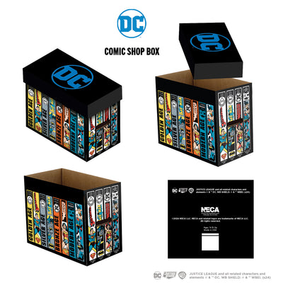 DC Short Comic Book Storage Box: Comic Shop Box