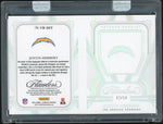 2024 Panini Flawless Veteran Booklet Justin Herbert #VB-JHT Patch Auto /14
