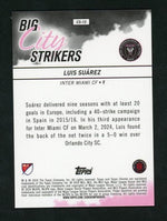 2023 Topps Chrome CS-19 Luis Suárez Big City Strikers Inter Miami CF