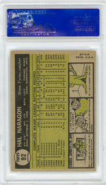 1961 Topps Hal Naragon #92 PSA 8