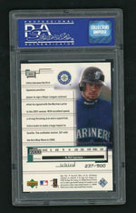 2001 SP Game-Used Ichiro Suzuki #63 /500 PSA 9