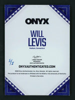 2022 Onyx Sample Will Levis Auto /5