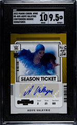 2022 Chronicles #RS-AVK Aoife Valkyrie Contenders Rookie Signatures SGC 9.5