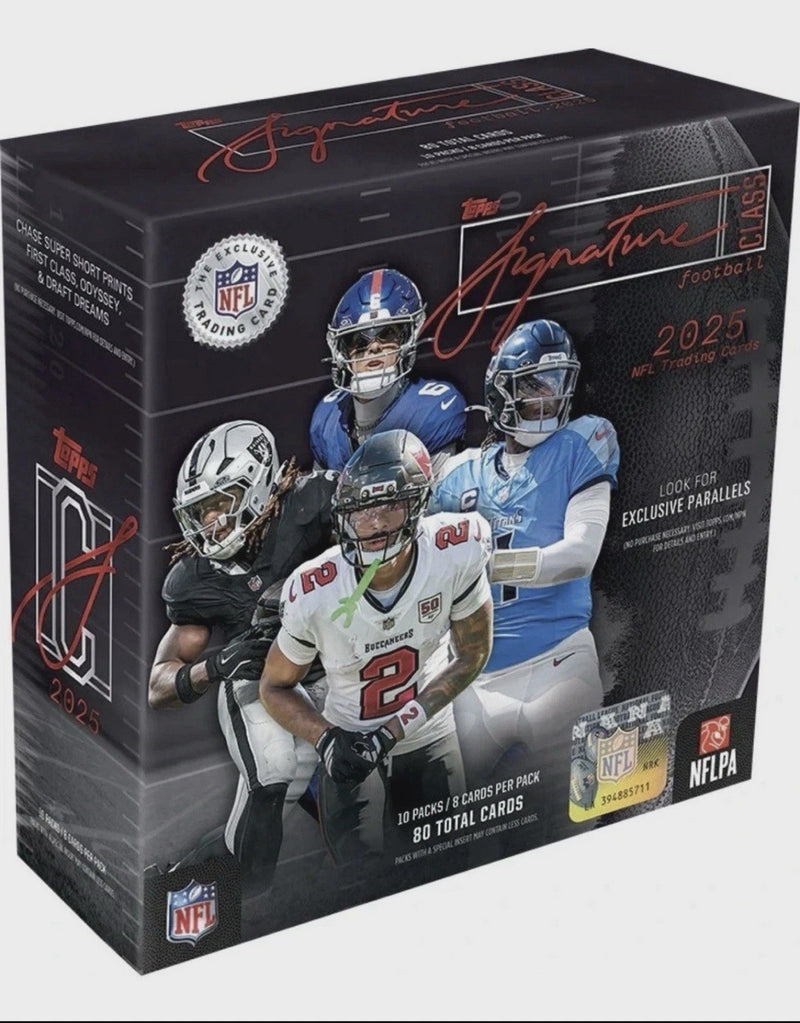 2025 Topps Signature Class Football Mega Box