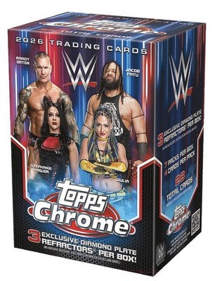 2026 Topps Chrome WWE Blaster Box