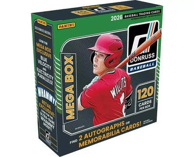 2026 Panini Donruss Baseball Mega Box