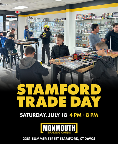 Sports Card Trade Night in Connecticut | Monmouth Cards, Stamford Trade Day